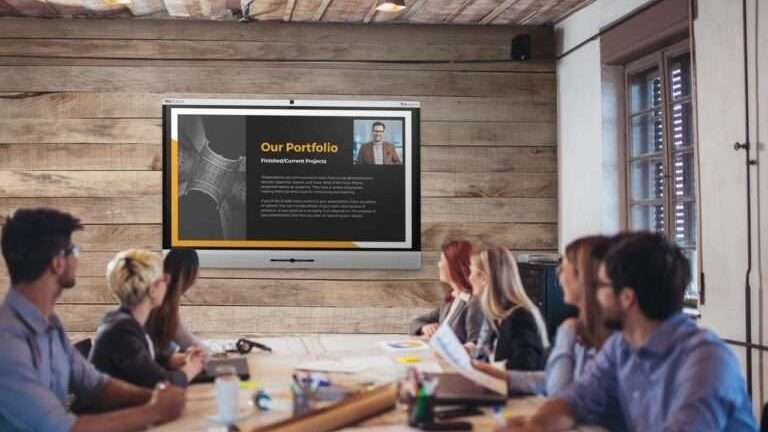 interactieve touchscreens